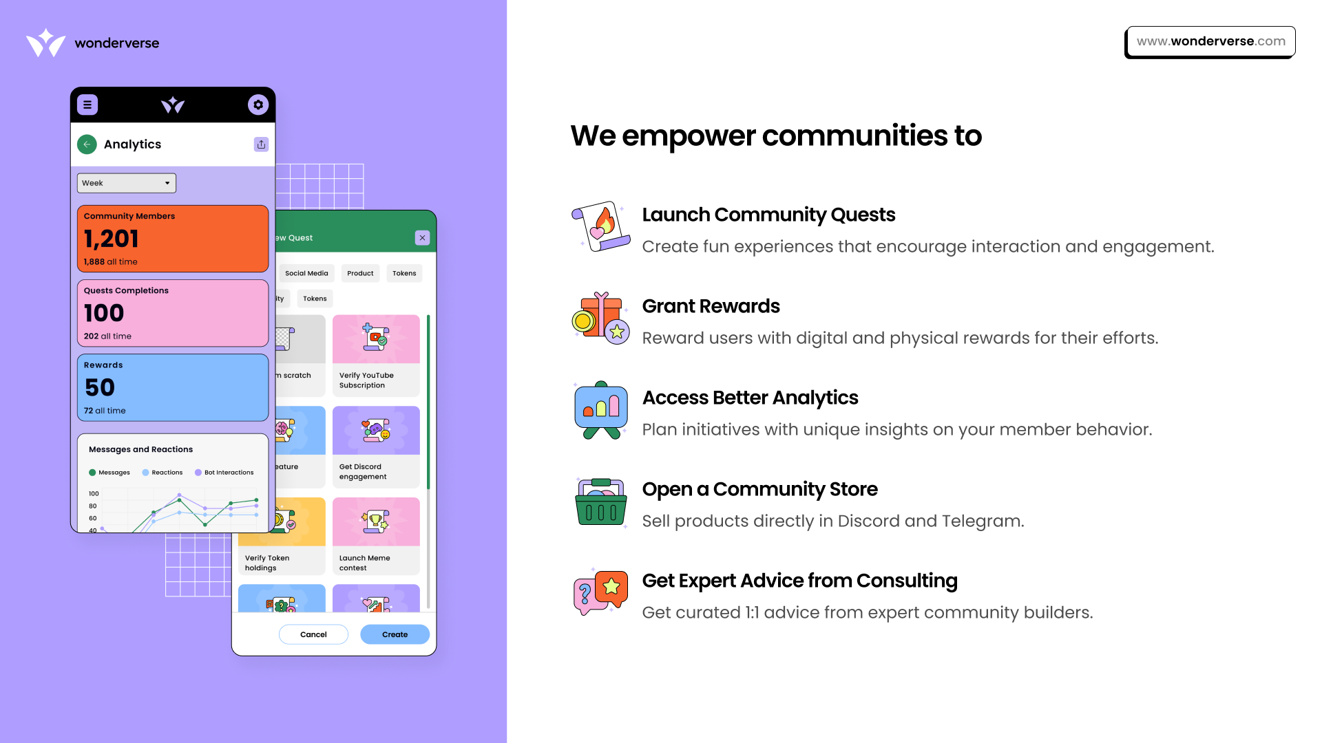 Empower Your Discord Community with Wonderverse