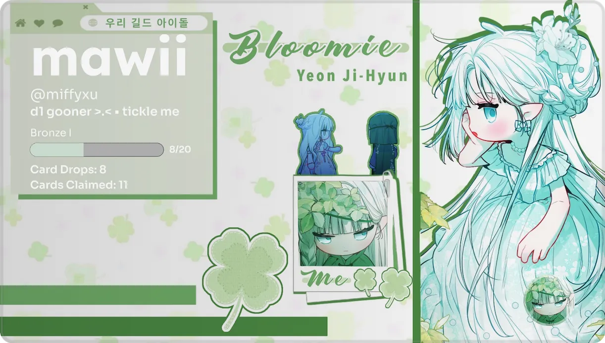 Preview of mawii’s profile card