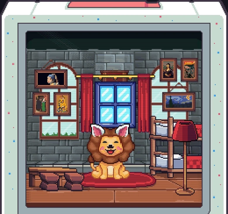 LionGotchi Room - Castle