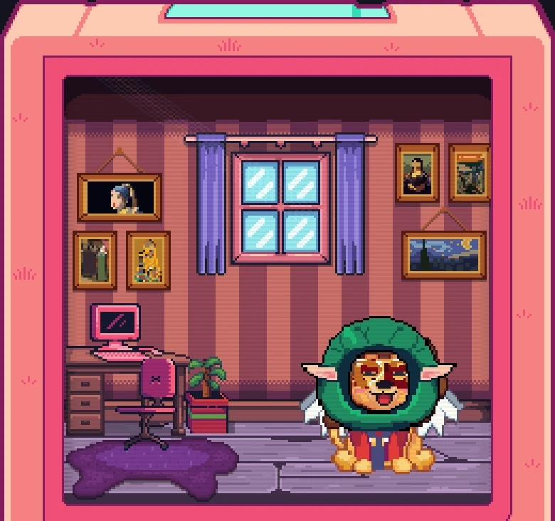 LionGotchi Room - Beach