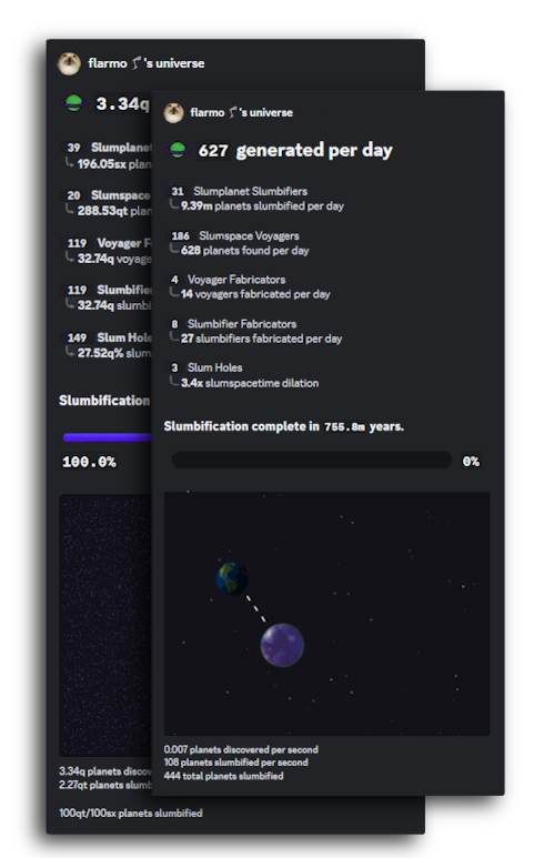 Slumbify the universe image