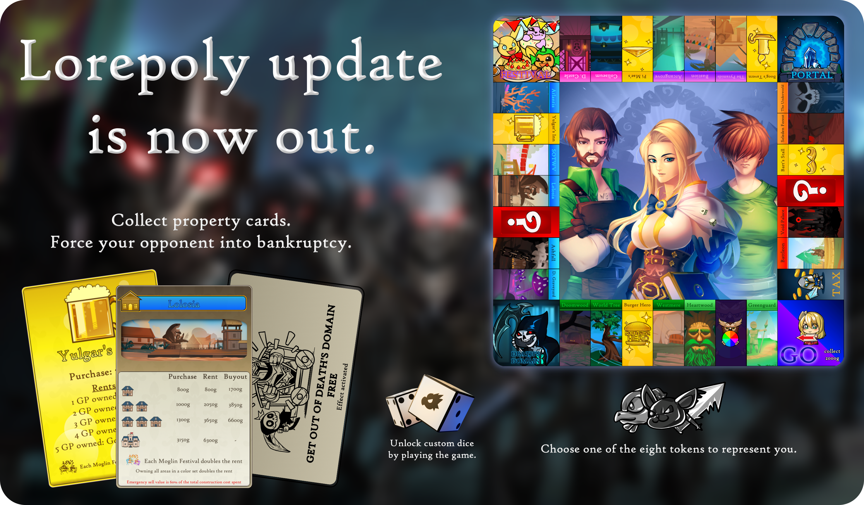 CardQuest lorepoly advertisement preview