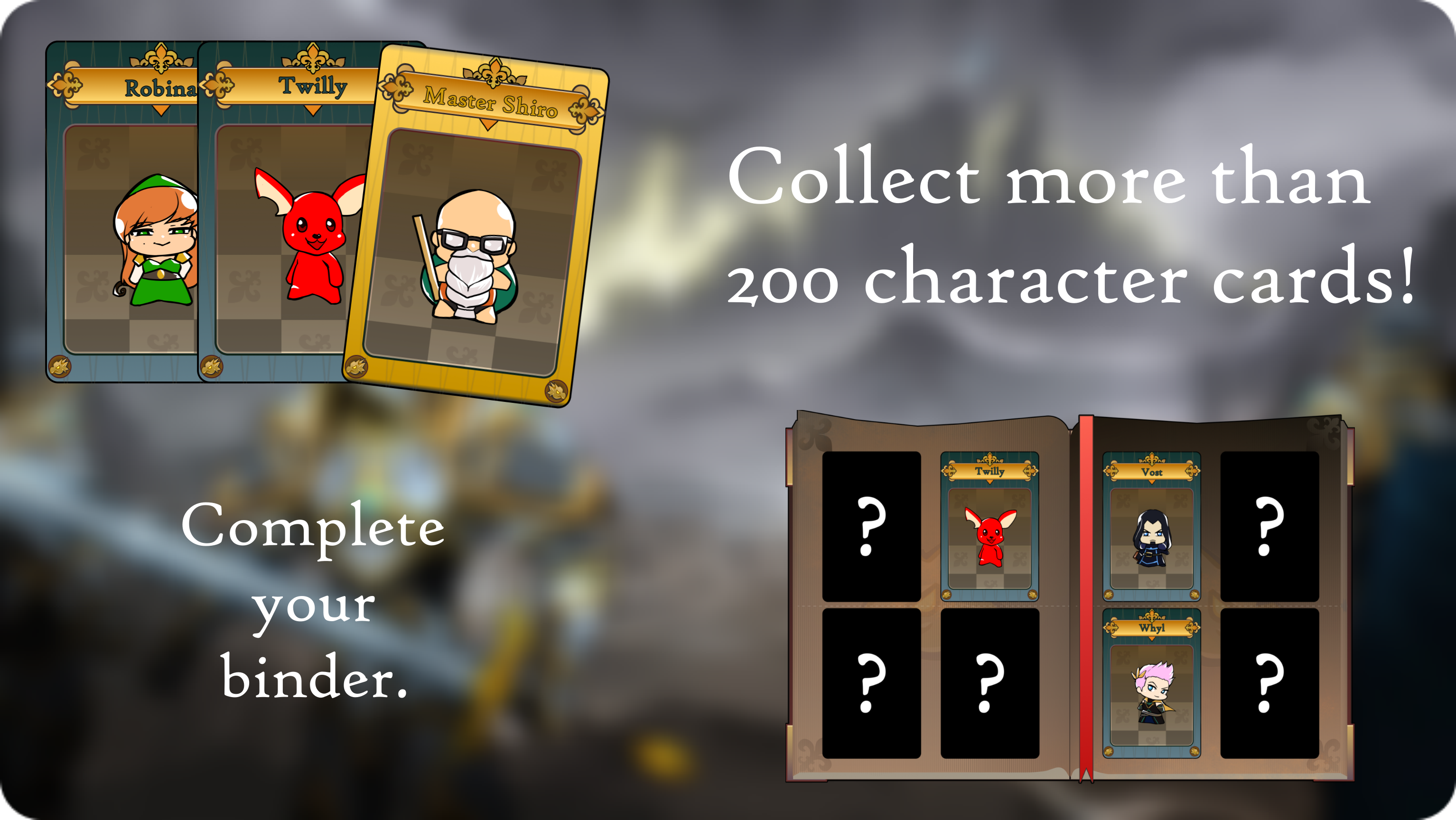 CardQuest cards preview