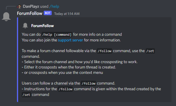 Help Command
