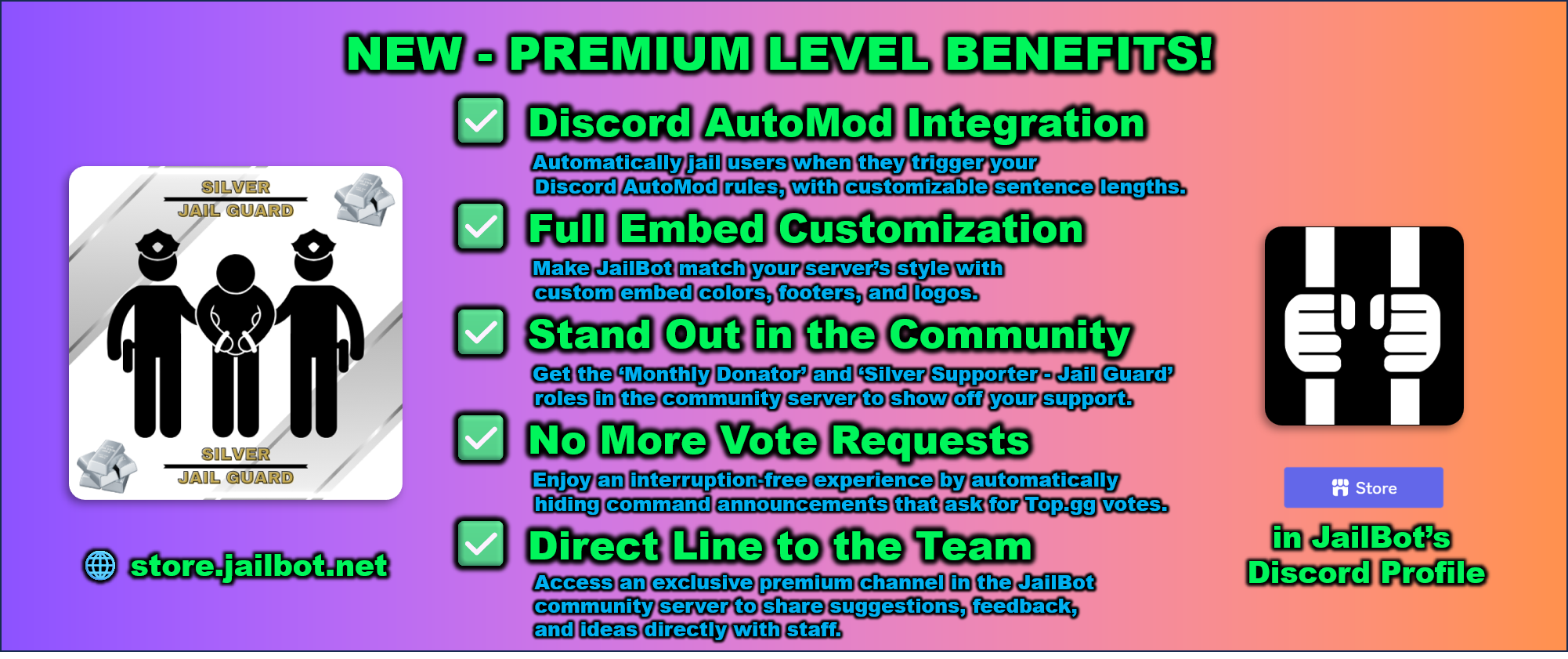 Silver Premium Membership Announcement Banner