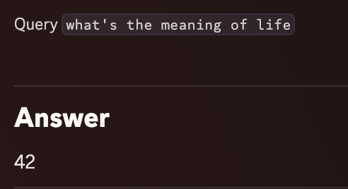 /wolframalpha meaning of life