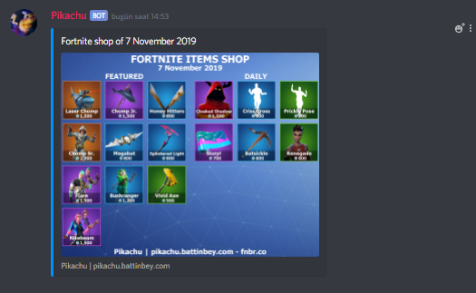 Fortnite Shop