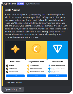 Airdrop Alert Image Here