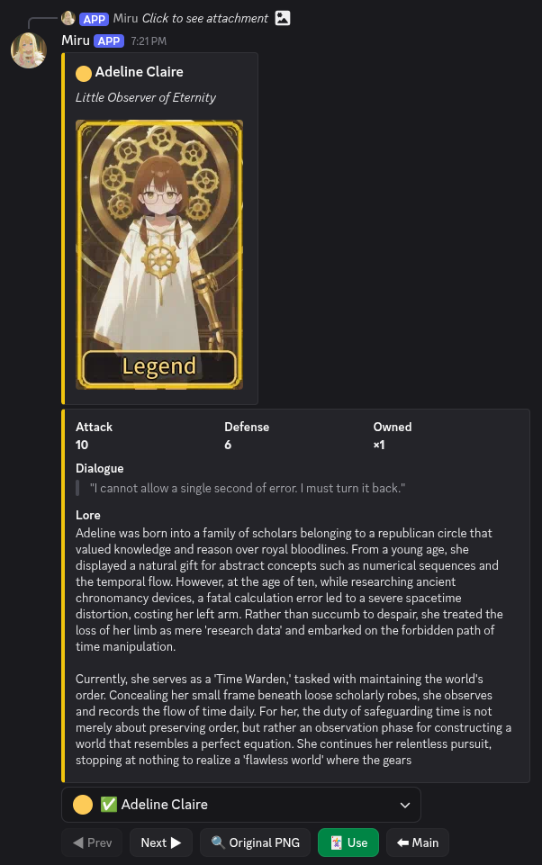 card