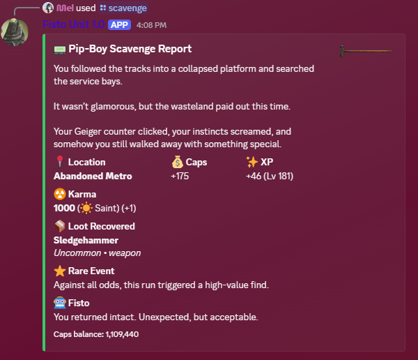 Fisto scavenge system