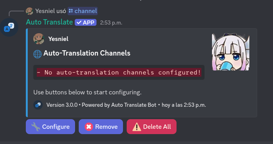 Channels Translations