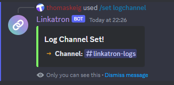 Set Log Channel Command