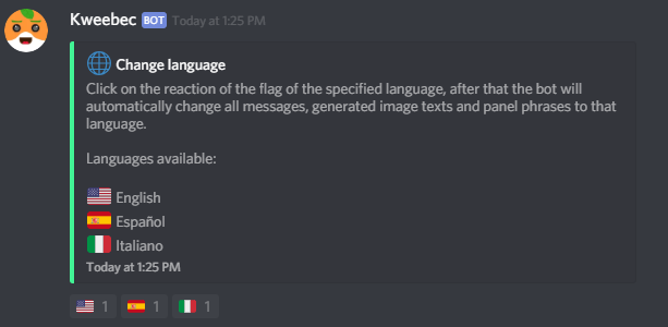 Change Language