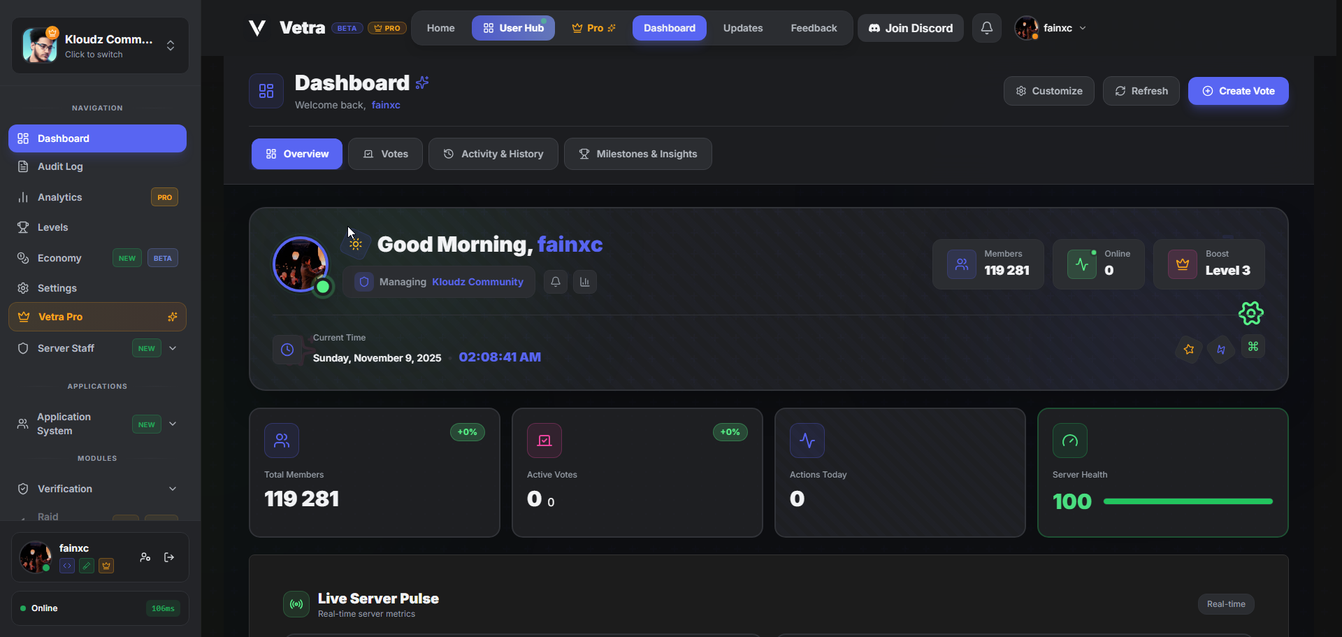 Dashboard Preview