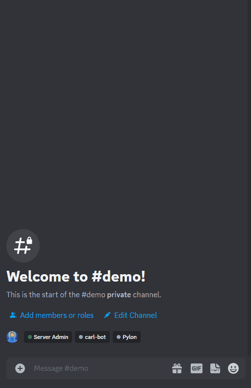Example of using commands