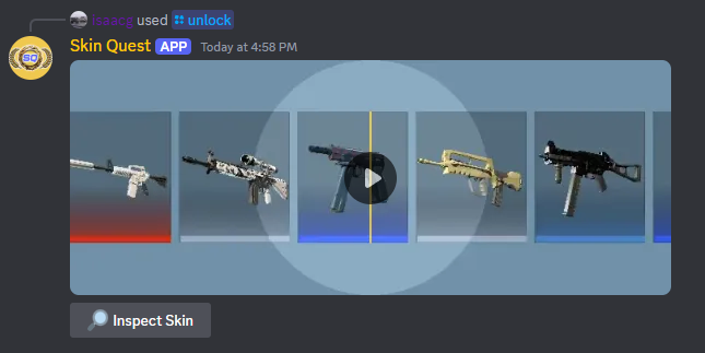 Using the /unlock command