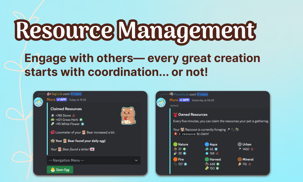 Unite your server with a shared goal!, showing an empty isometric village and an arrow to a full of life villages with many tiles