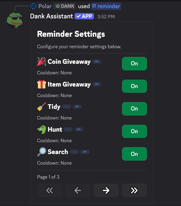 Reminders Showcase