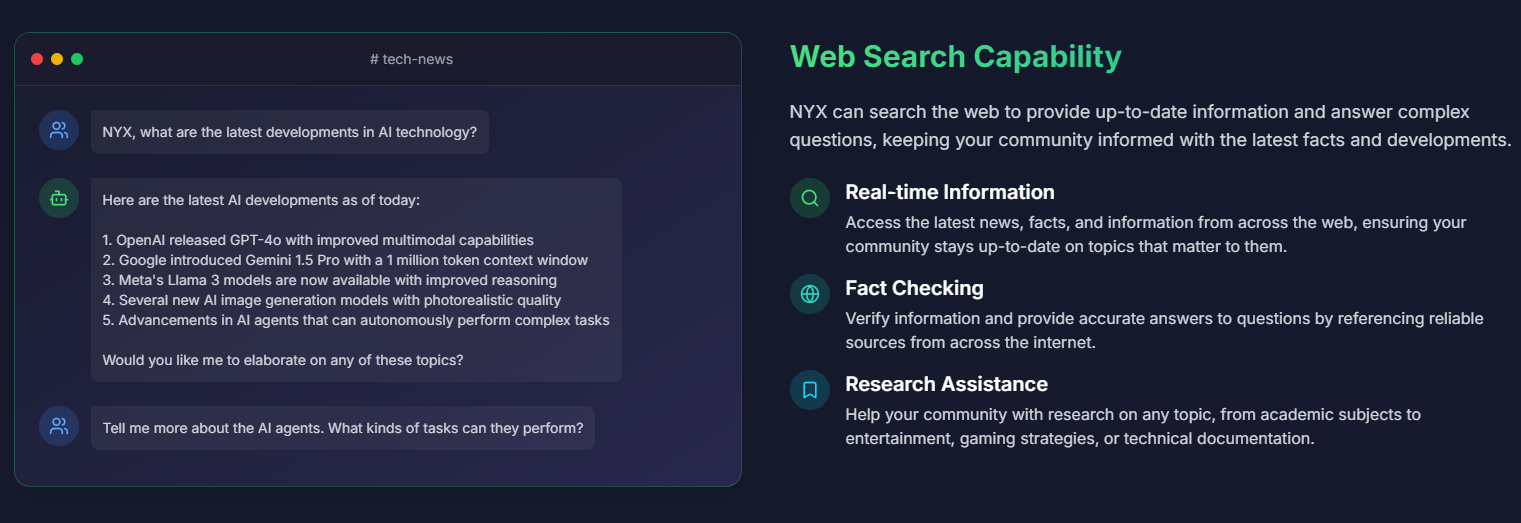 AI Conversation - Web Search