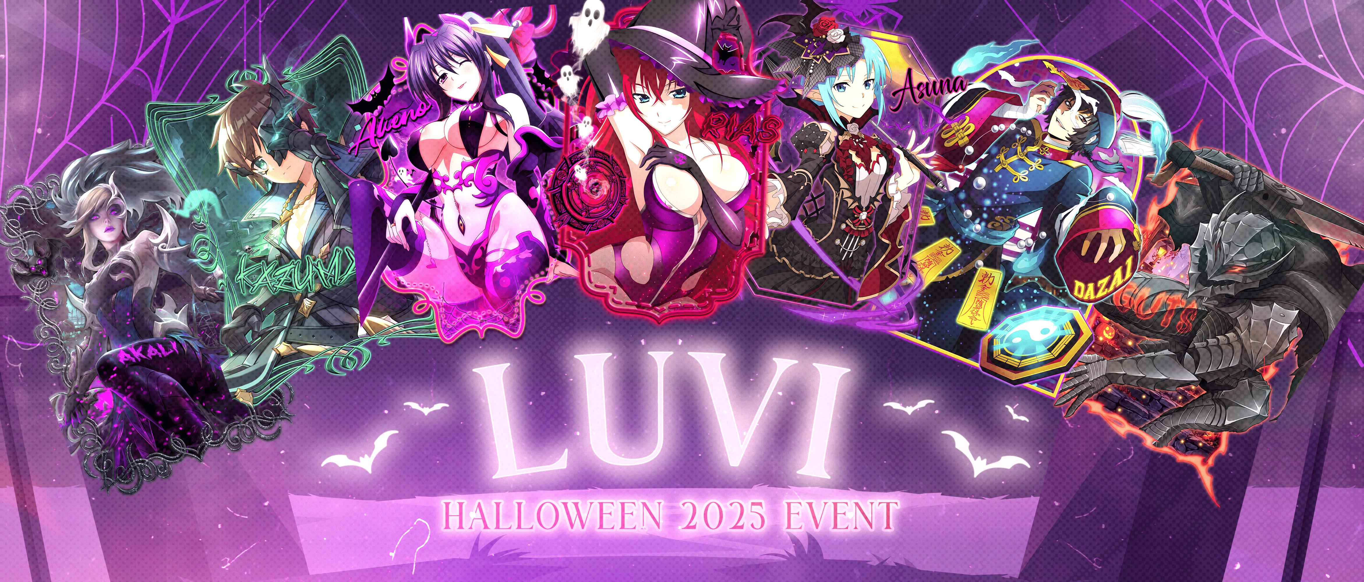 Luvi Halloween 2025 Event Banner