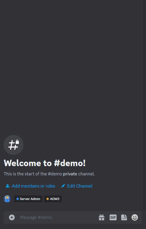 Example of using commands