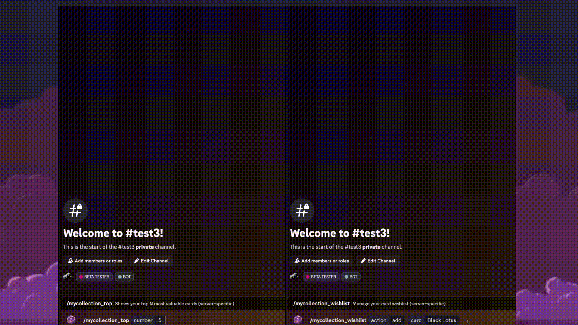 My Collection Wishlist / Top