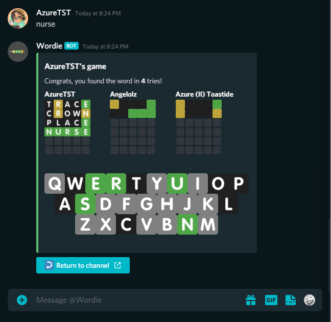 Try and guess the Word before your friends