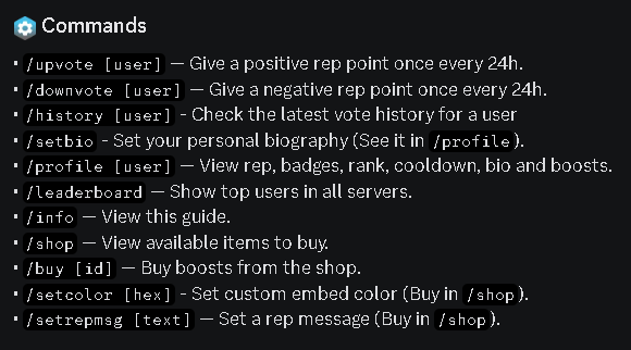 Rypo Commands Screenshot