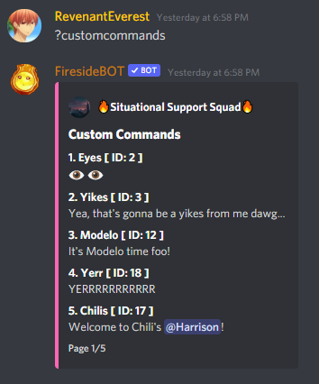custom commands image