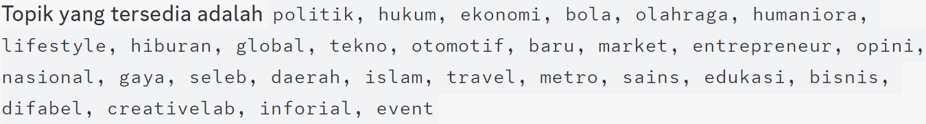 topik berita