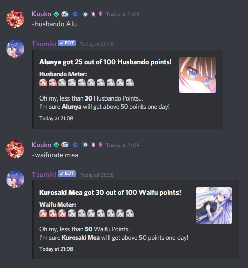 Husbando & Waifu rate