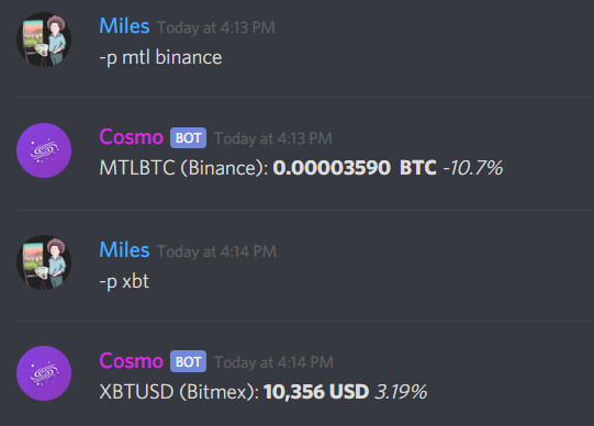 Price Command