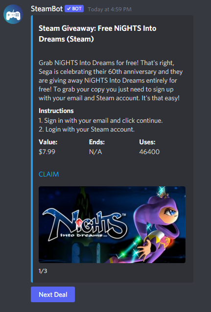 /steamfree command usage