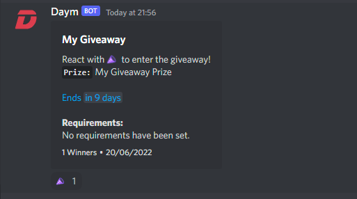 Giveaway