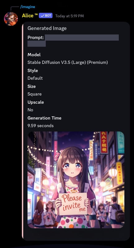 AI-generated image example from Alice