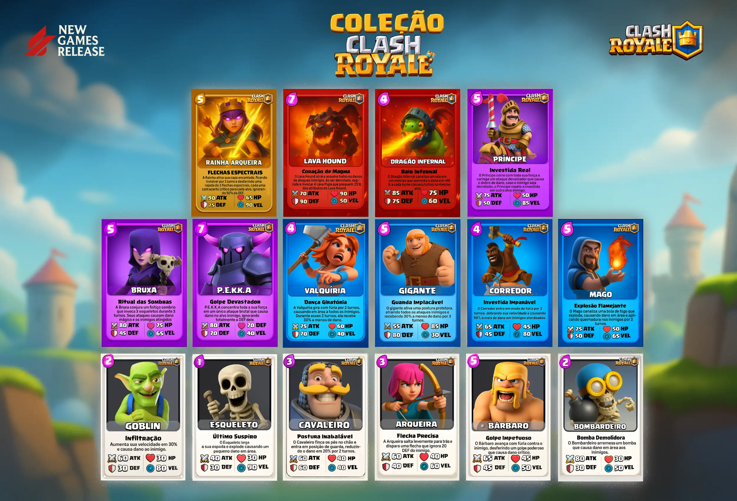 Collection Clash Royale