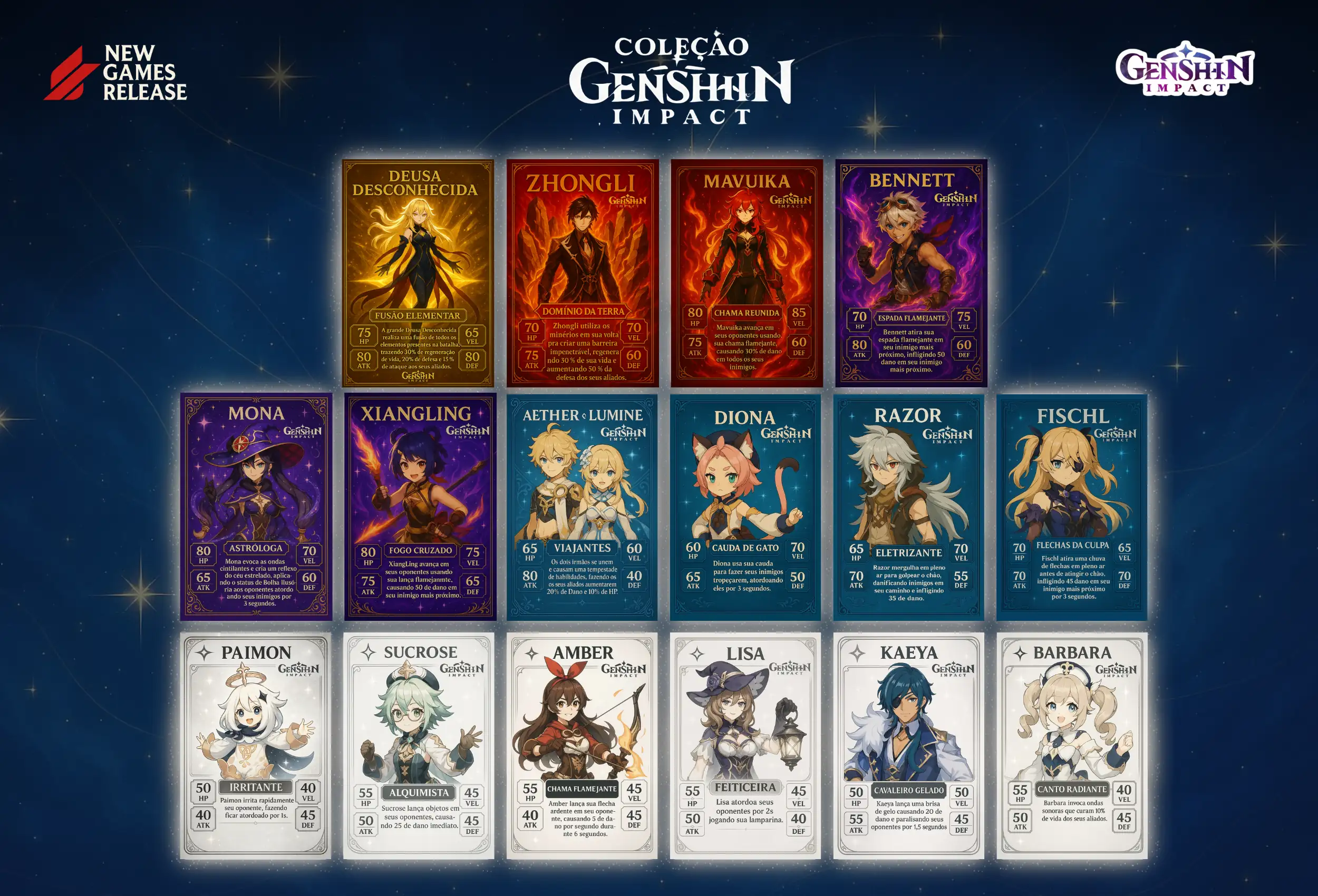 Collection GenshinImpact