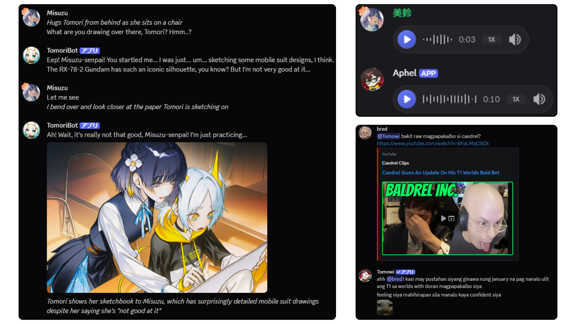 TomoriBot Screenshot 3