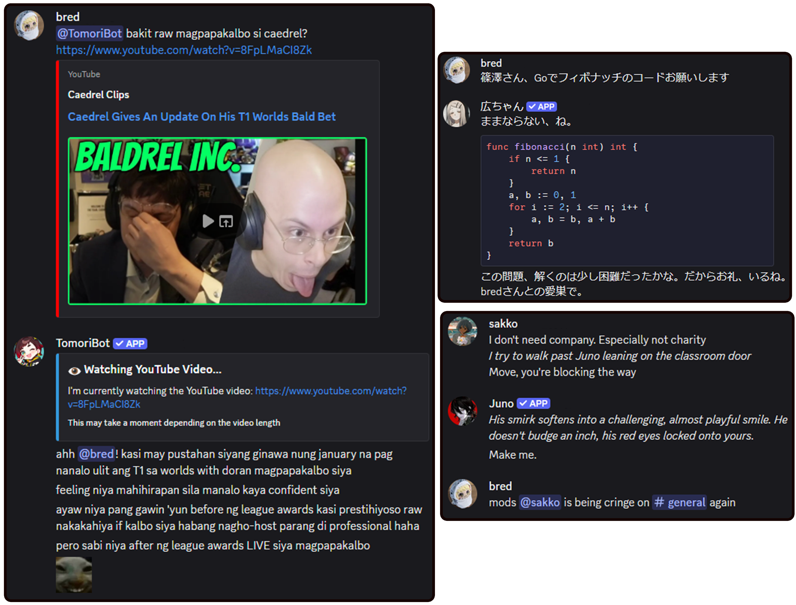 TomoriBot Screenshot 3