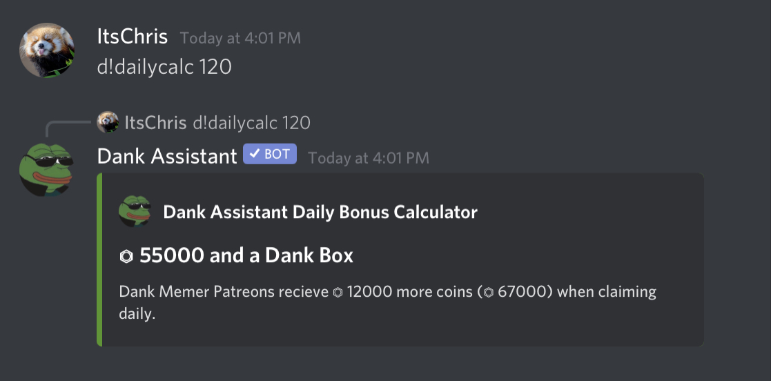 Dailycalc showcase image