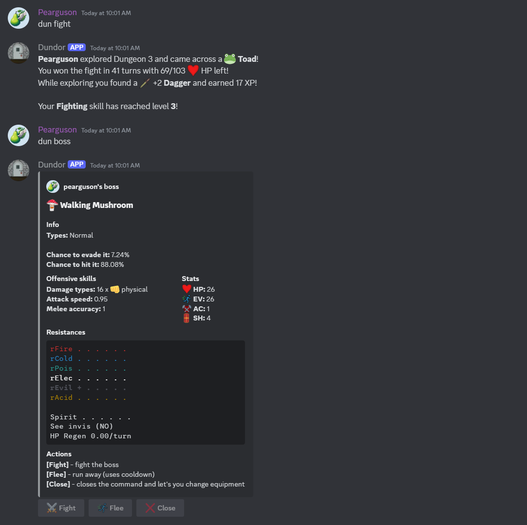 Dundor Fights Sample