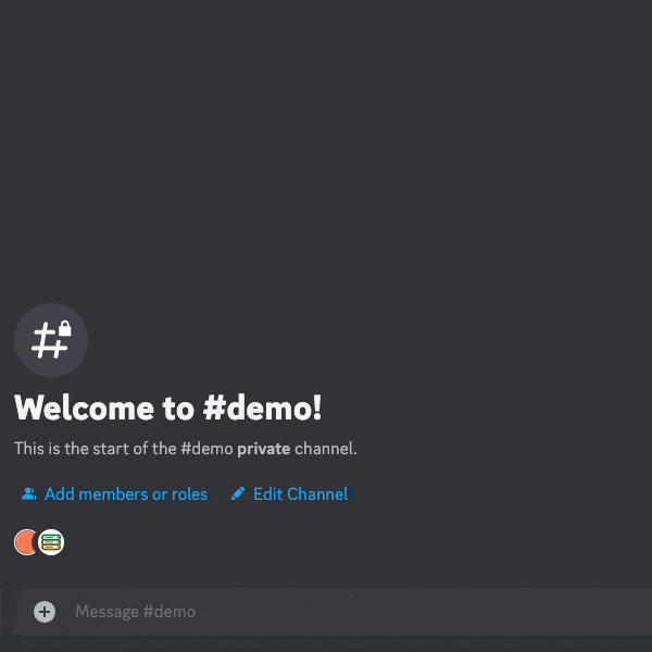 A user sends the view command to check on CubeCraft