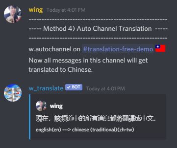 Auto User Translation